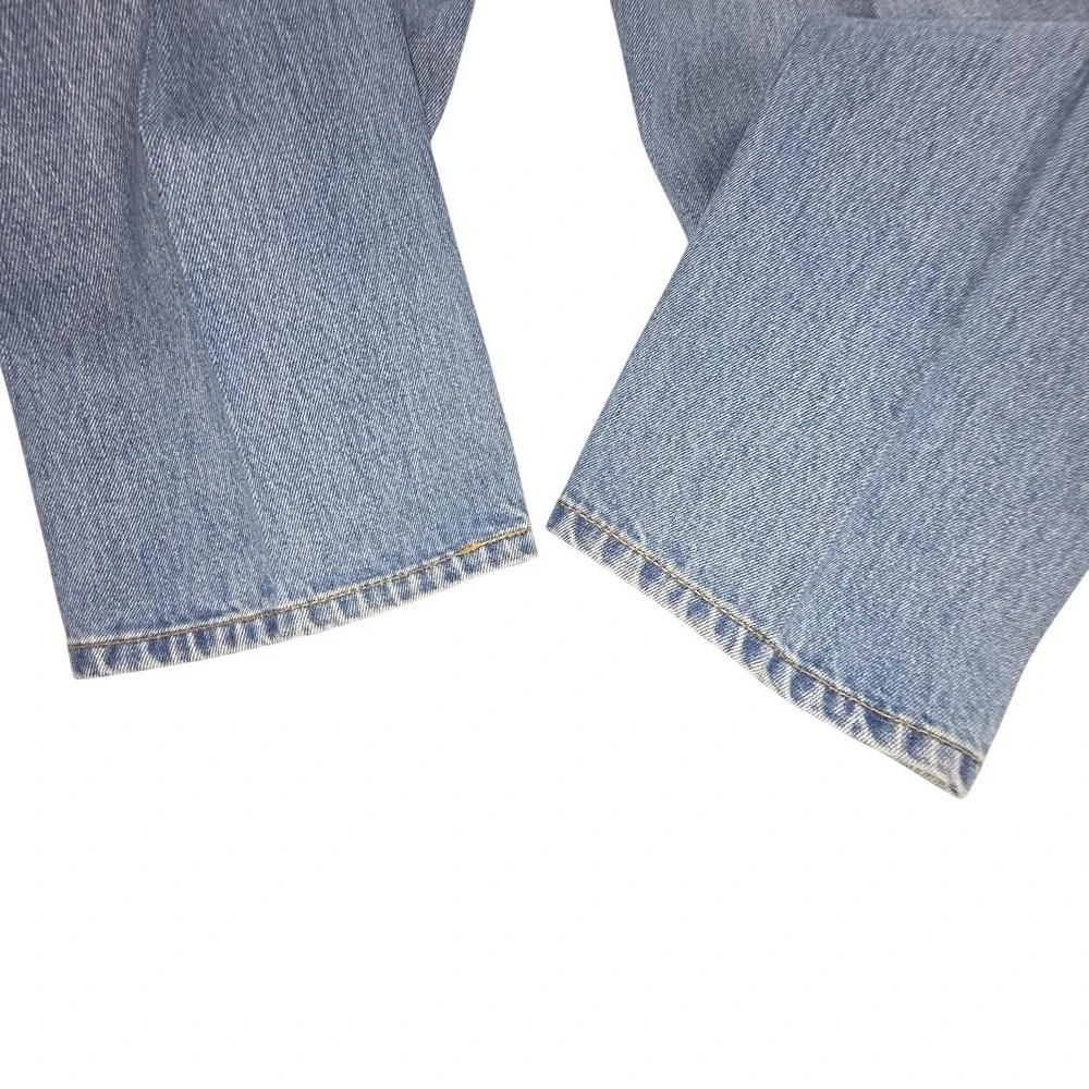 Levi's Men's 505 Blue 32x30 Original Fit Jeans Straight Leg Zip Fly 100% Cotton‎
